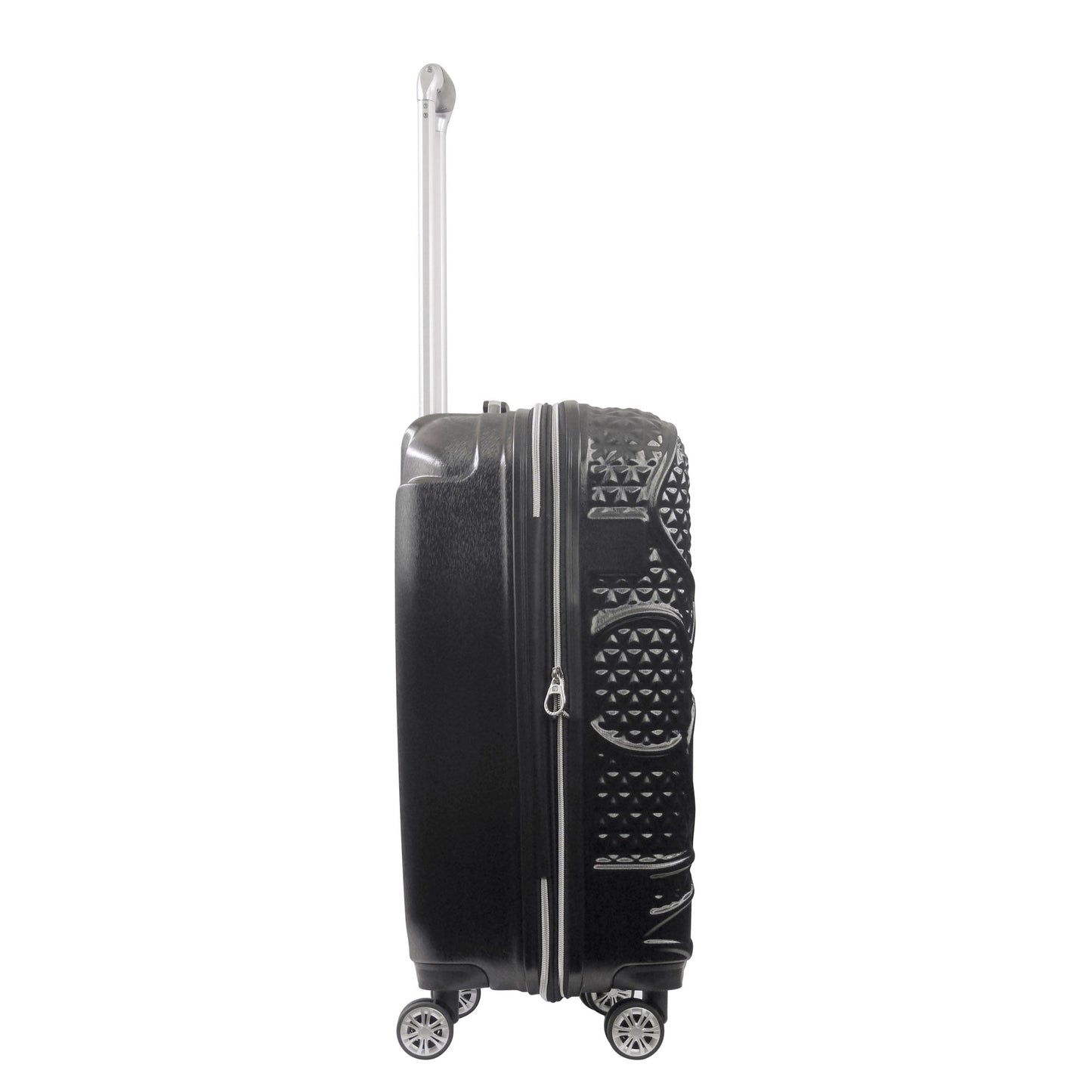 Mickey Mouse Rolling Luggage FŪL Disney Luggage 26" Black