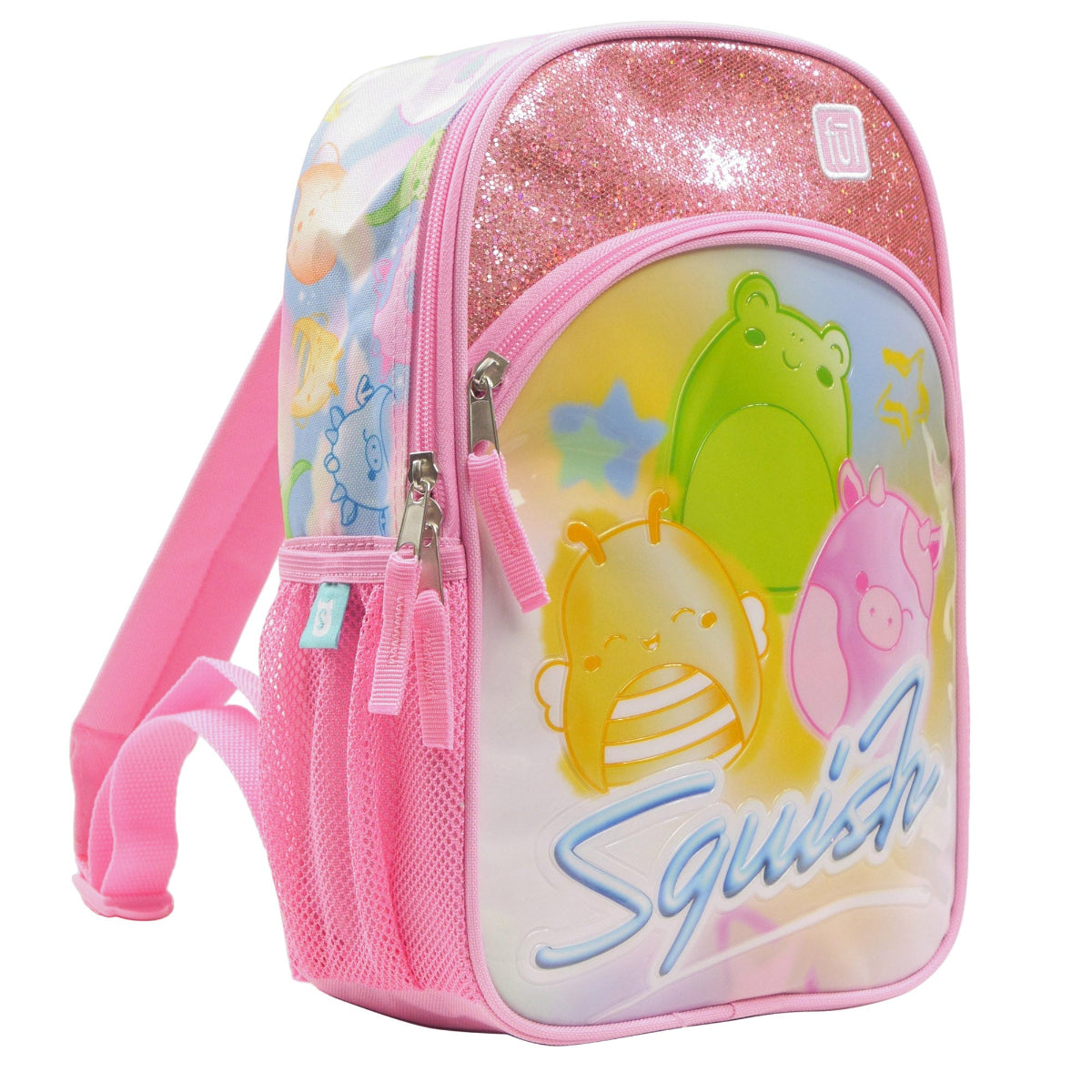 Squishmallows Clouds 2-Piece Pink Luggage Set by FUL