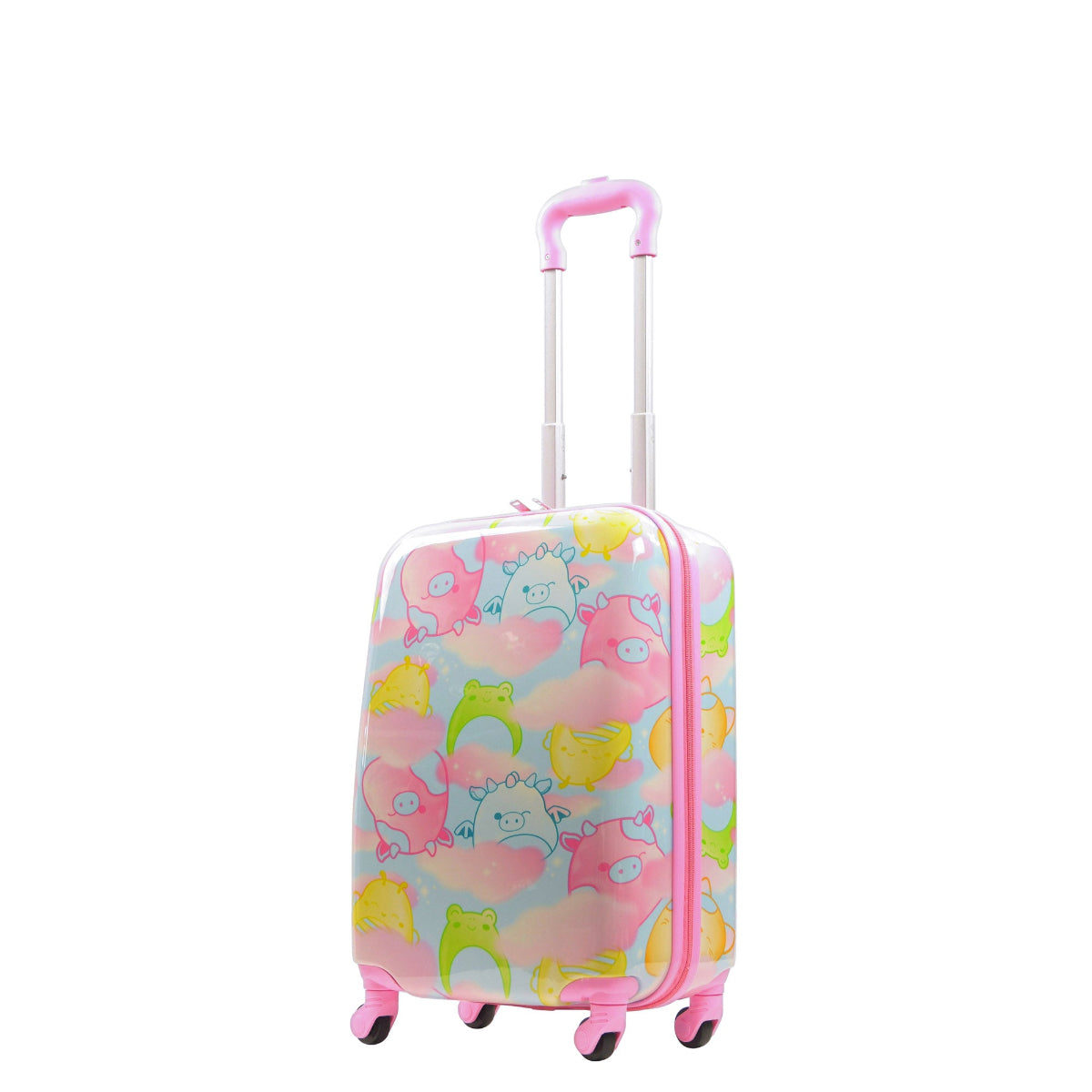 Squishmallows Clouds 2-Piece Pink Luggage Set by FUL
