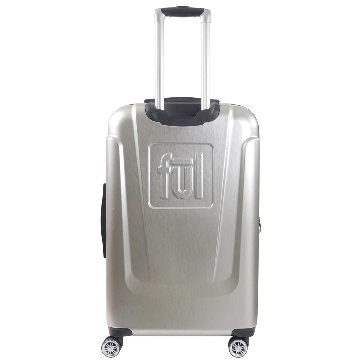 Mickey Mouse Rolling Luggage FŪL Disney Suitcase 30" Silver